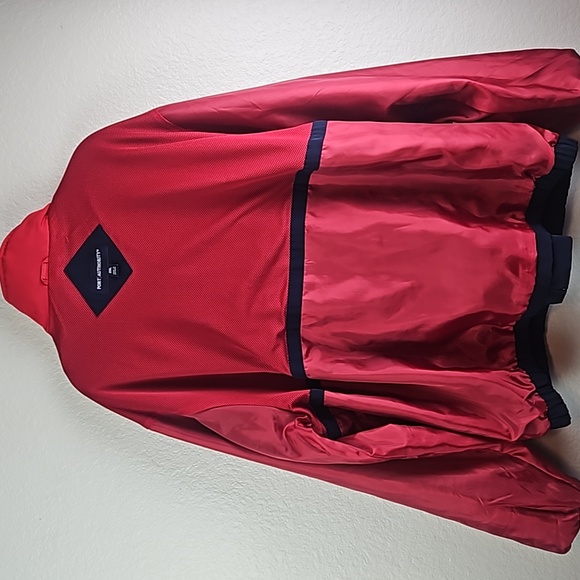 Port Authority | Men's Navy Vintage "FBR Open" Phoenix Zip Front Hood Jacket 3XL - Picture 12 of 14